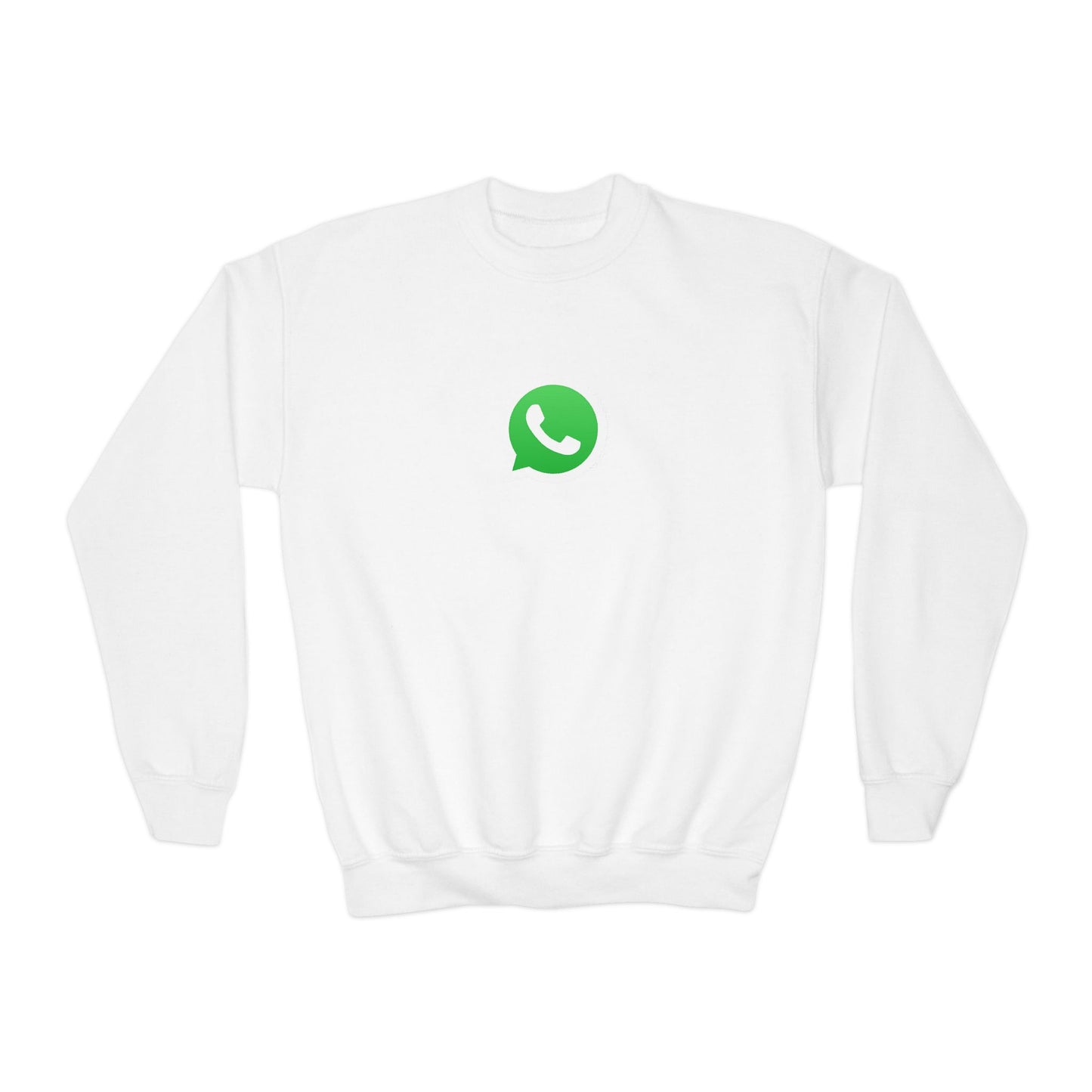 WhatsApp Logo Youth Sweatshirt