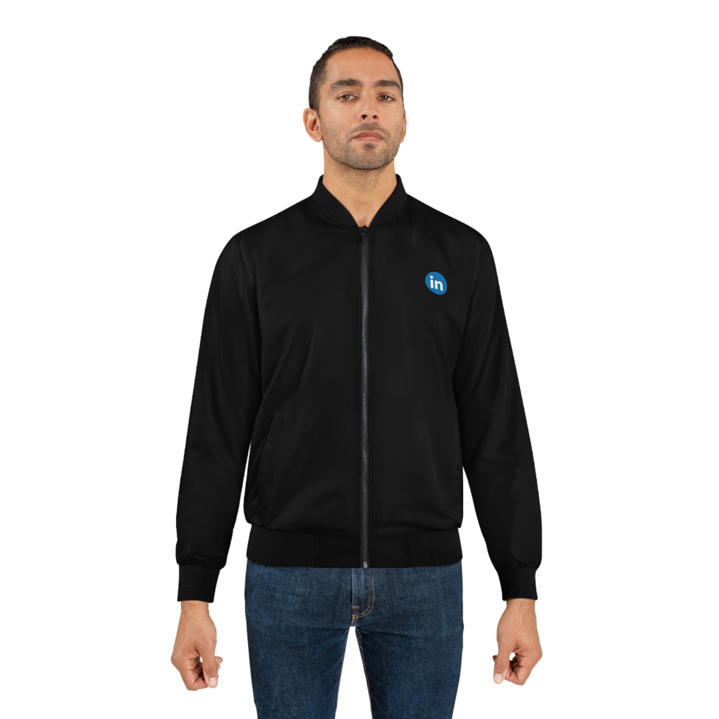 LinkedIn Logo Men's Bomber Jacket