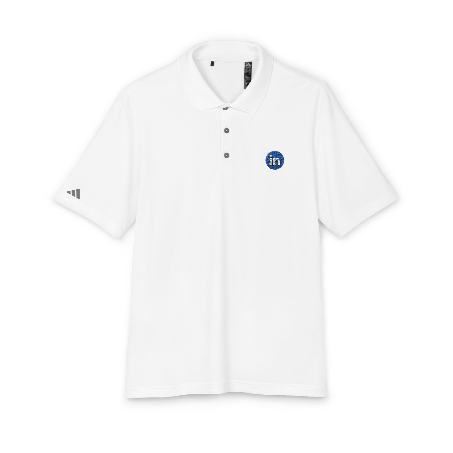 LinkedIn Logo Adidas Performance Polo