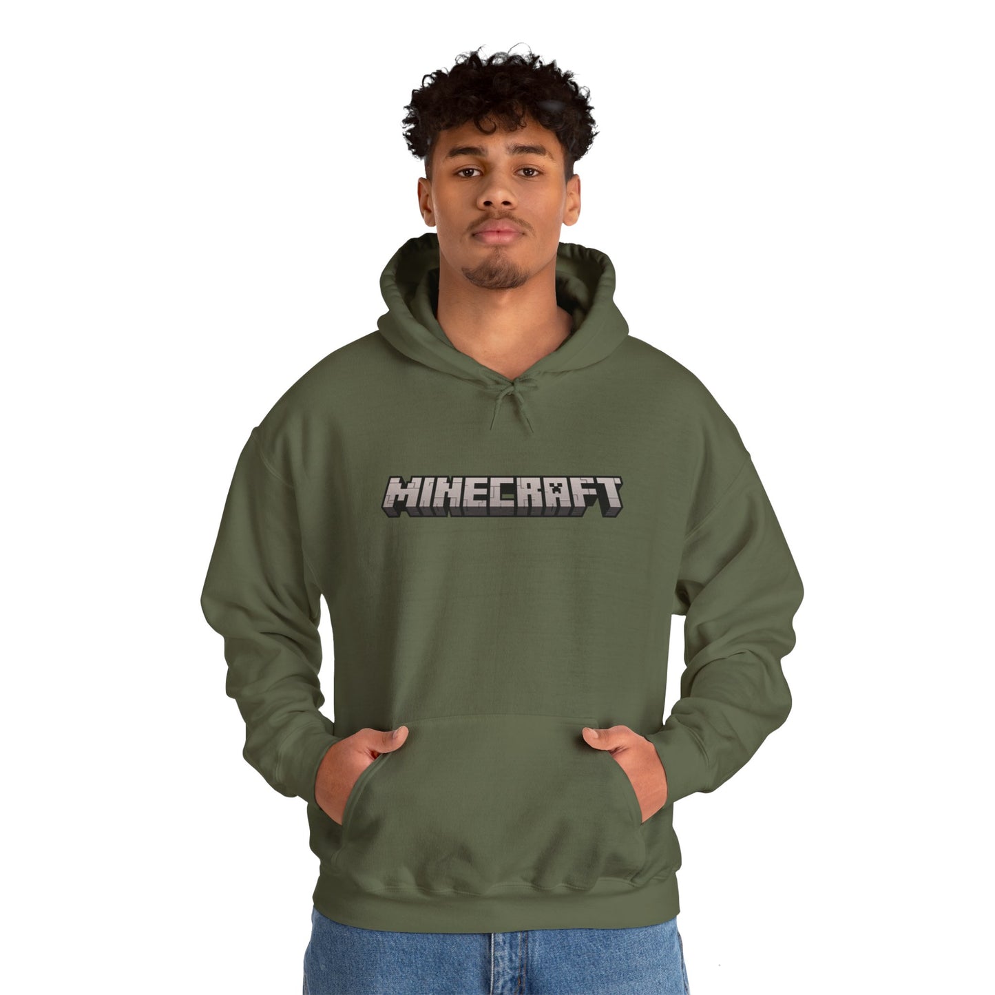 Minecraft Logo Adult Hoodie