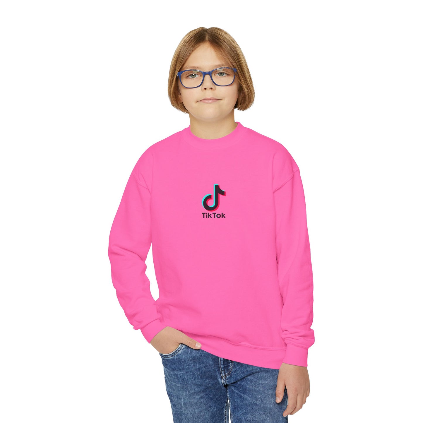 TikTok Logo Youth Sweatshirt
