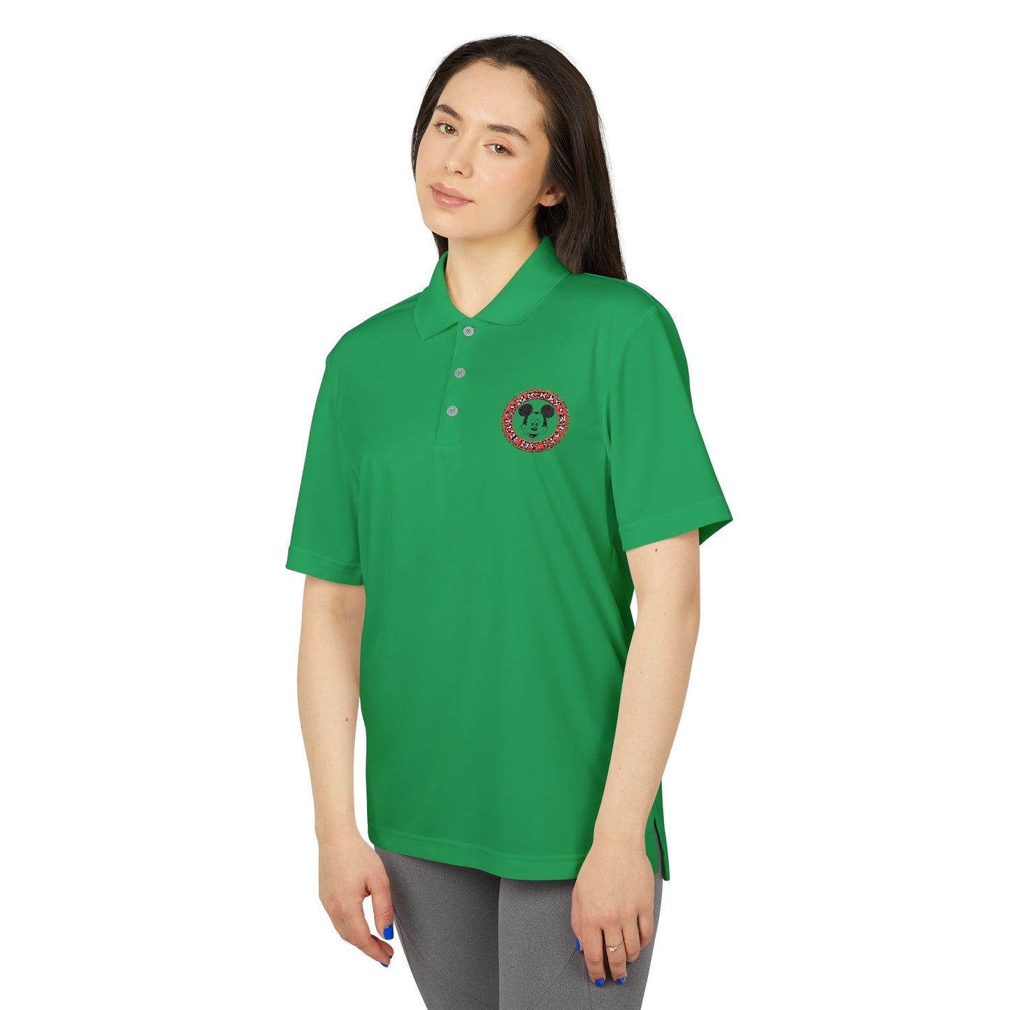 Mickey Club Adidas Embroidered Polo