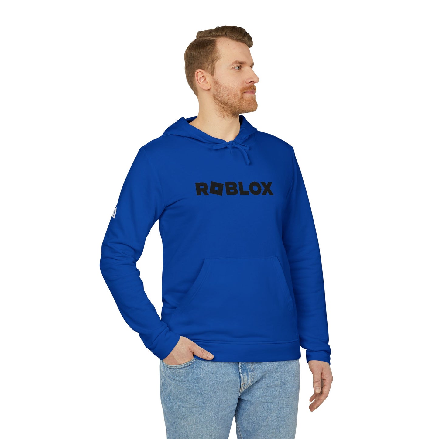 Roblox Logo Adidas Adult Hoodie