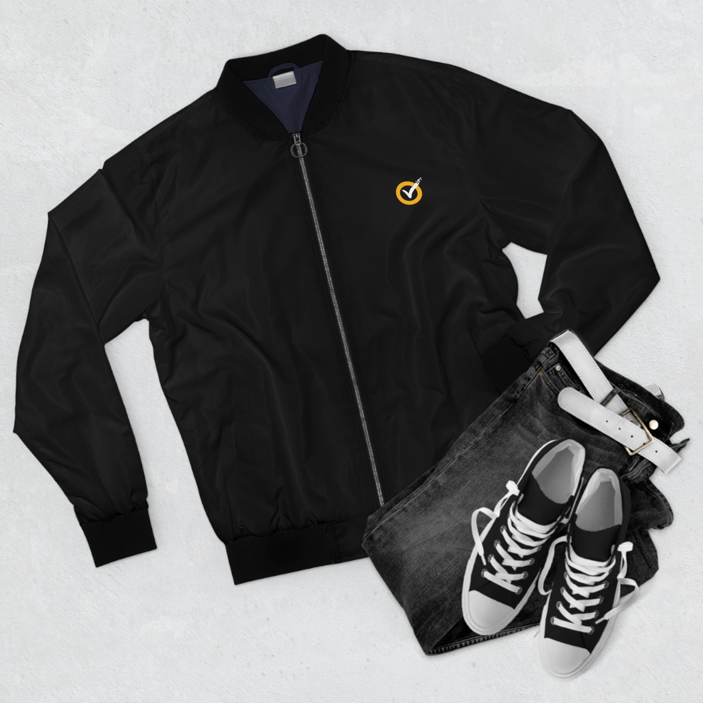 Symantec Logo Men's Bomber Jacket