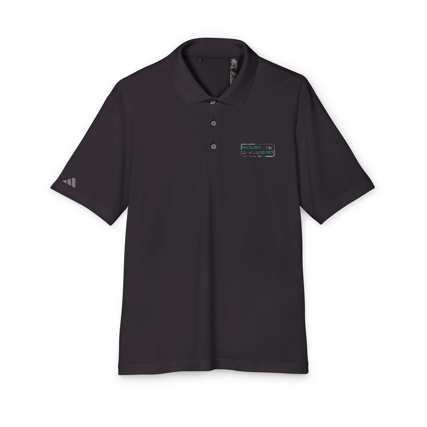 Resist The Slave Mind Adidas Performance Polo