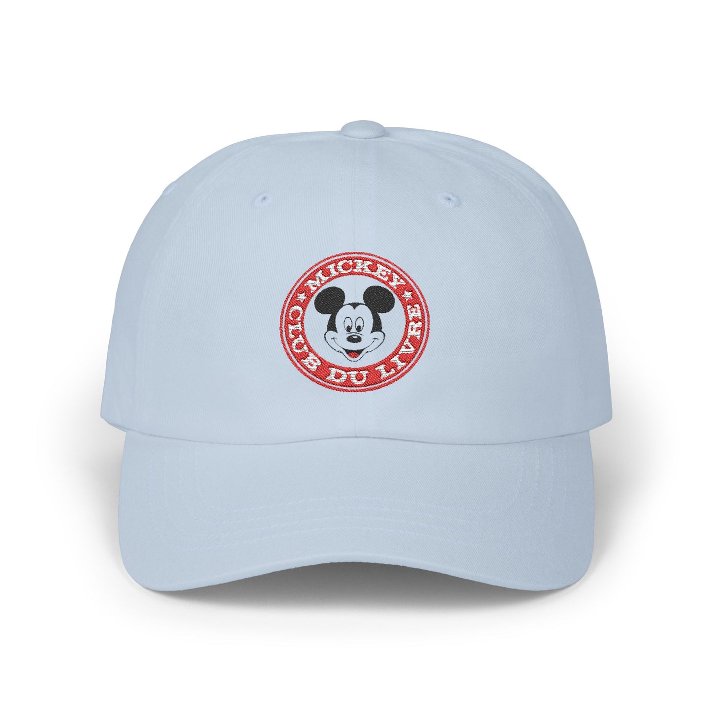 Mickey Club Embroidered Logo Cap