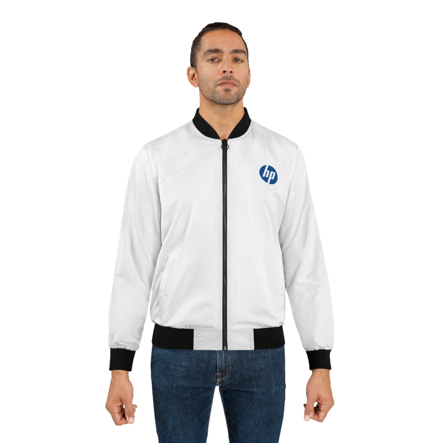 HP Logo Men's Bomber Jacket