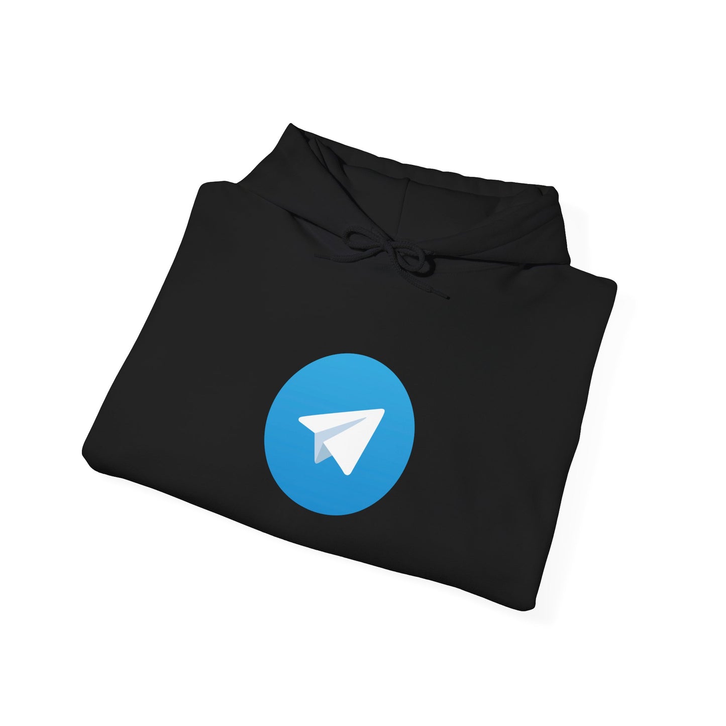 Telegram Logo Adult Hoodie