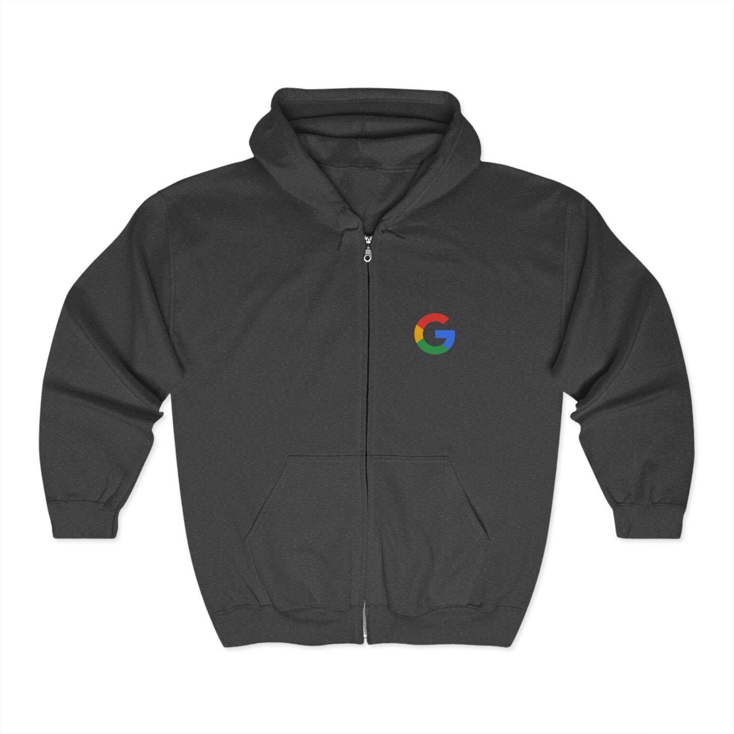 Google Adult Zip-Up Hoodie