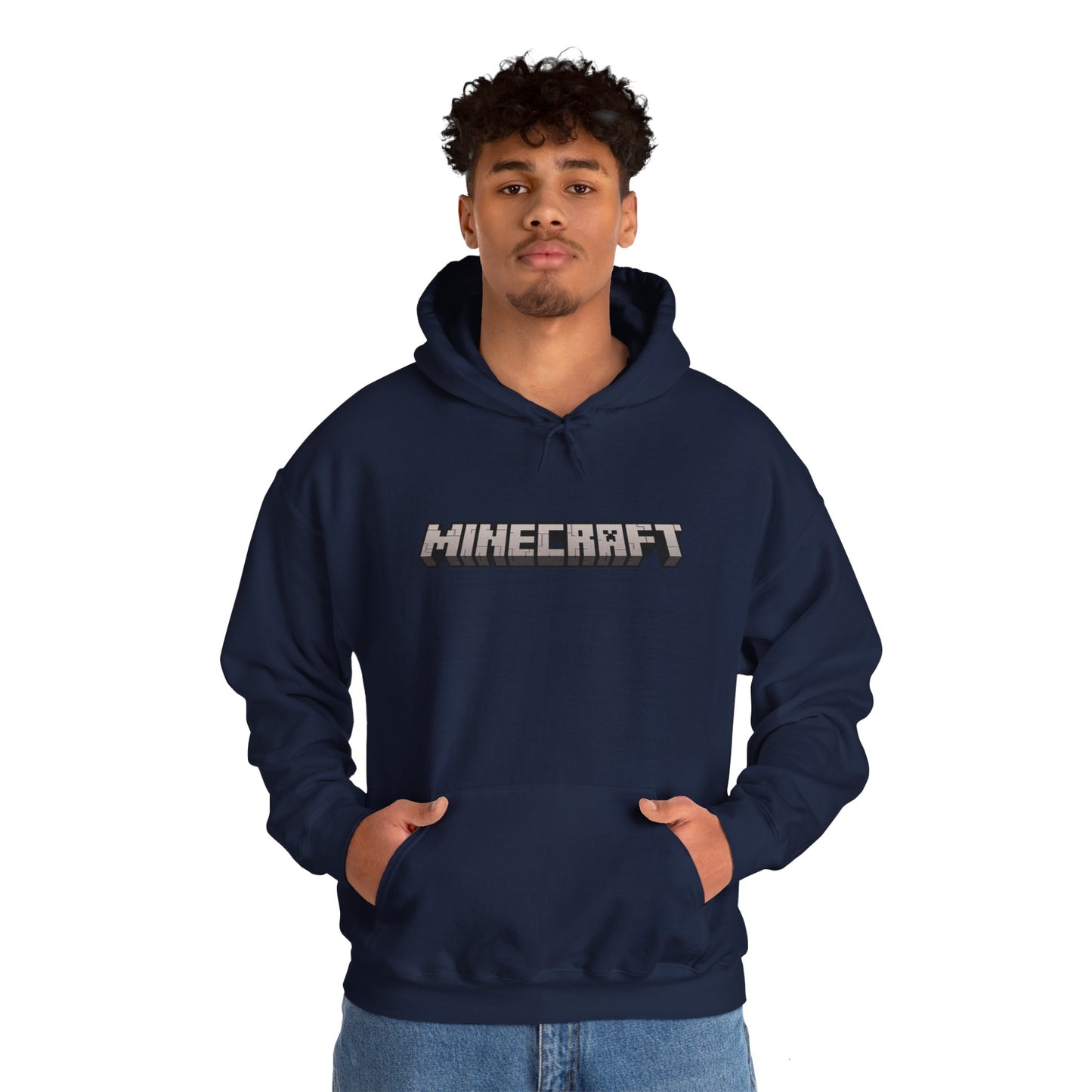 Minecraft Logo Adult Hoodie