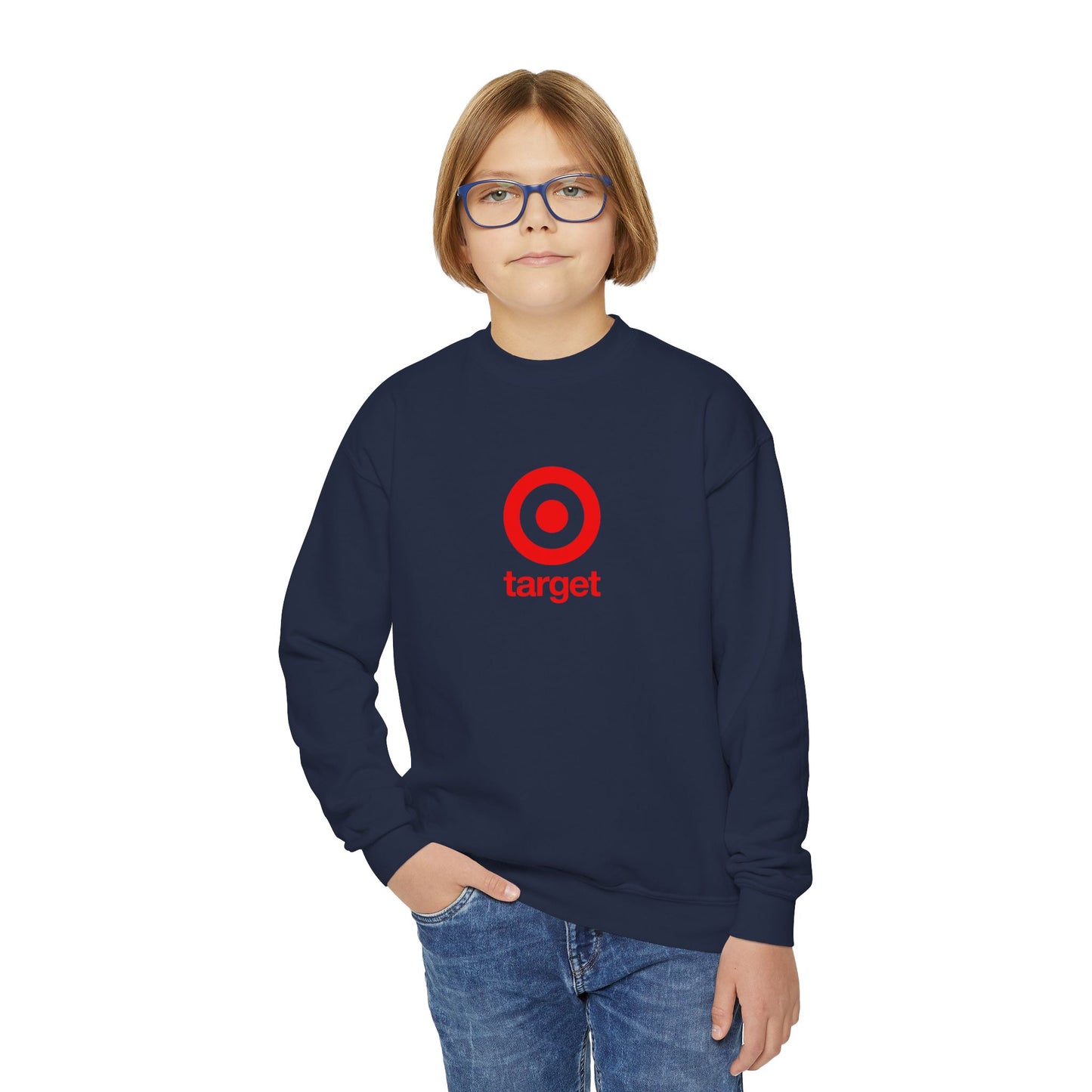 Target Logo Youth Sweatshirt