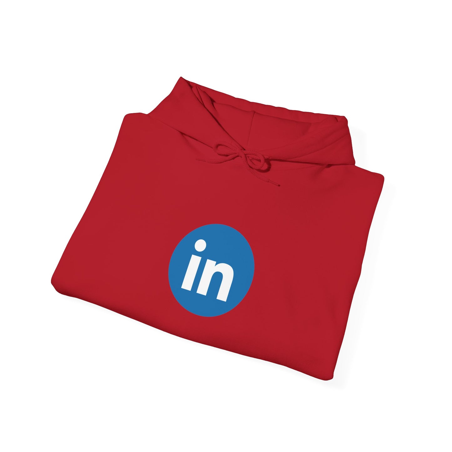 LinkedIn Logo Adult Hoodie