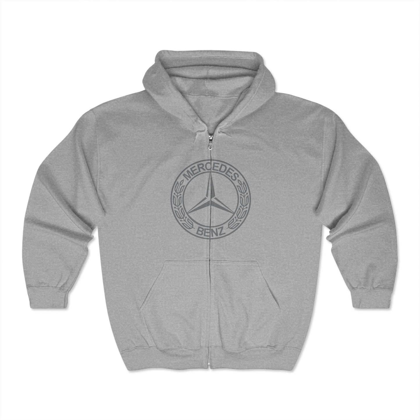 Mercedes Benz Zip-Up Hoodie