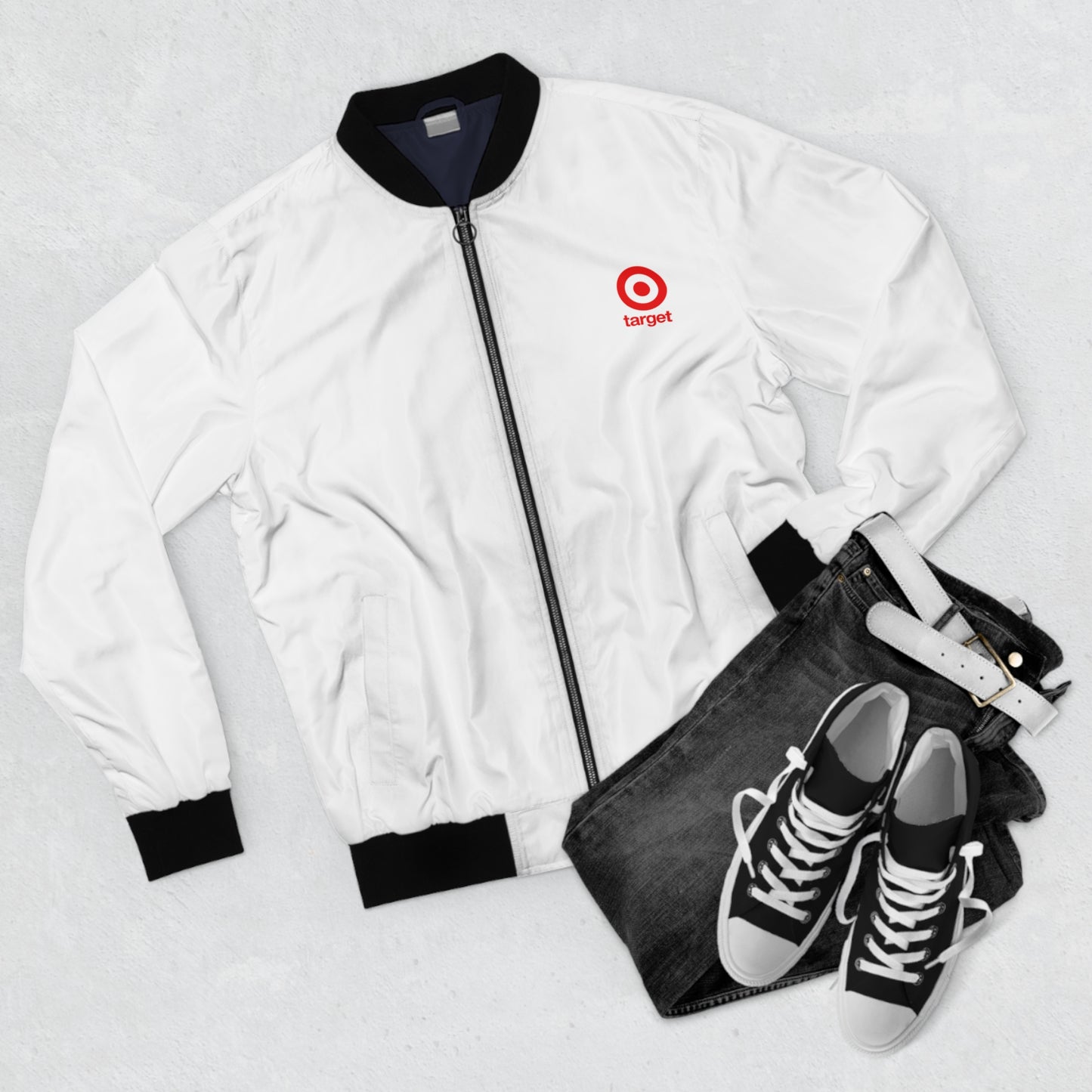 Target Logo Men's Bomber Jacket