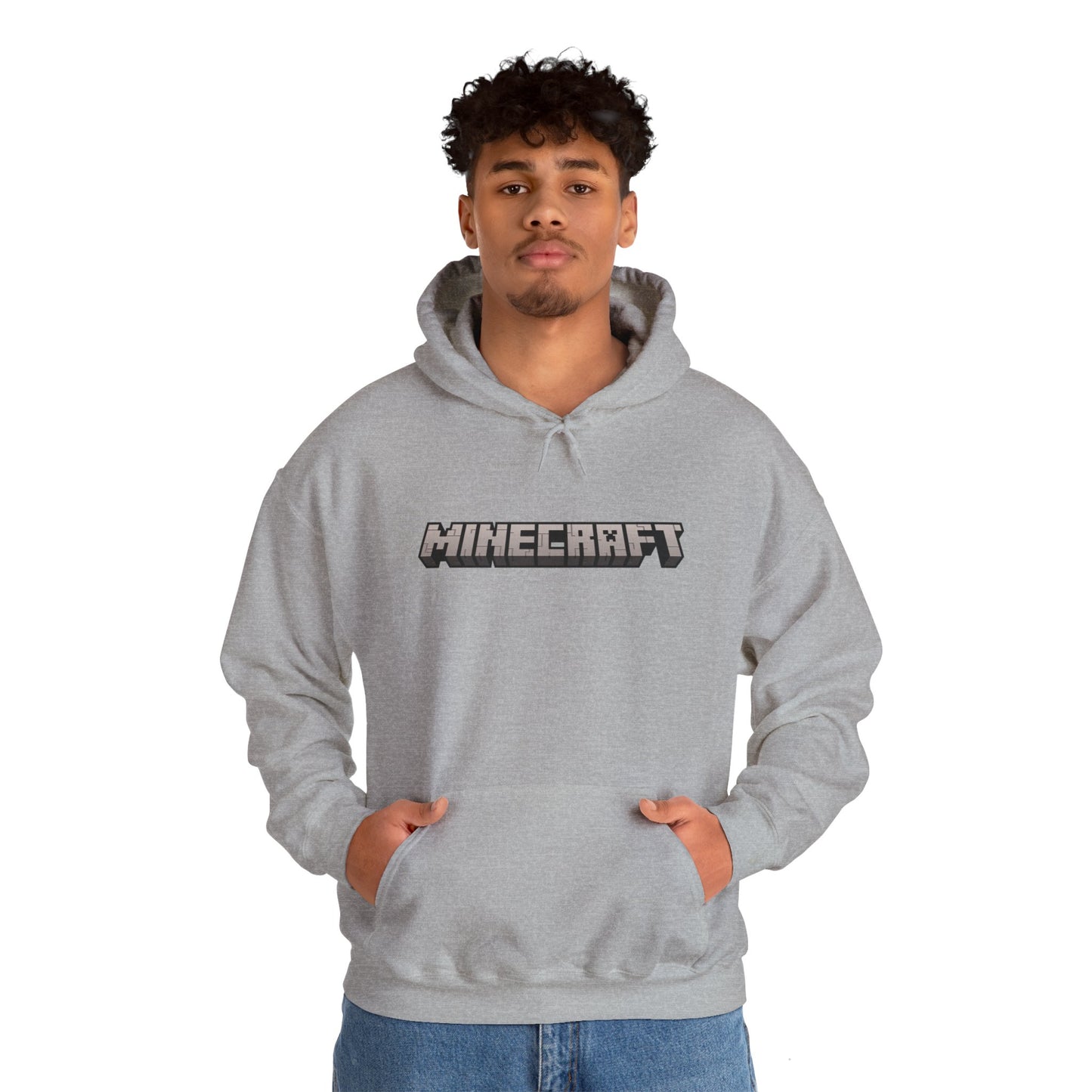 Minecraft Logo Adult Hoodie