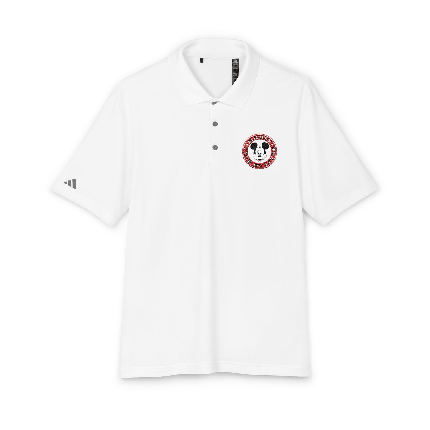 Mickey Club Adidas Embroidered Polo