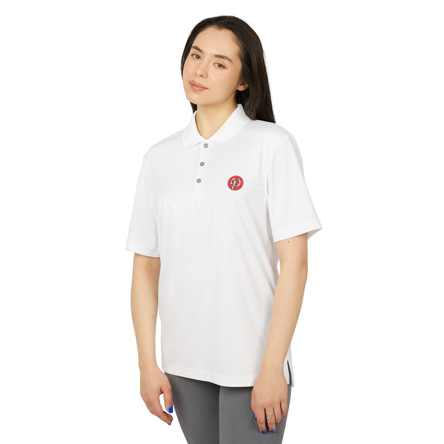 Pinterest Logo Adidas Performance Polo
