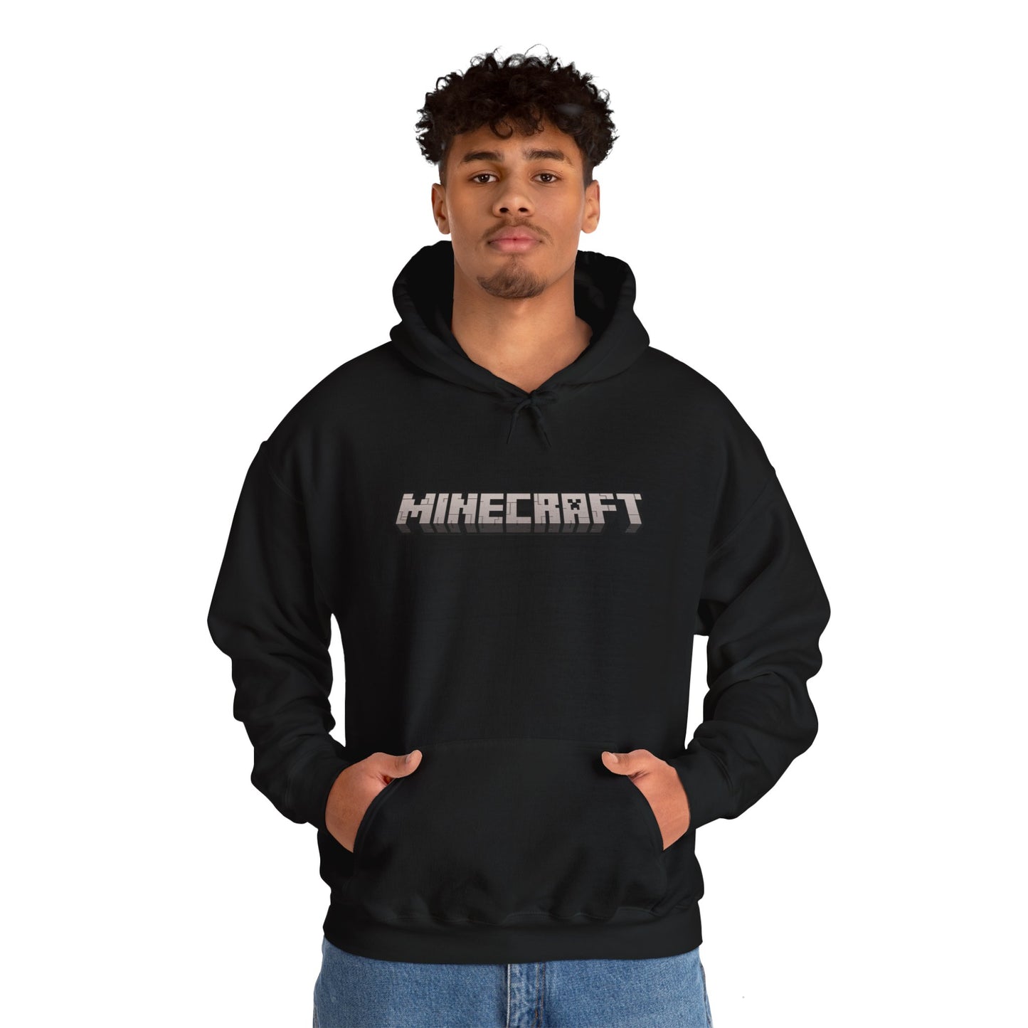 Minecraft Logo Adult Hoodie