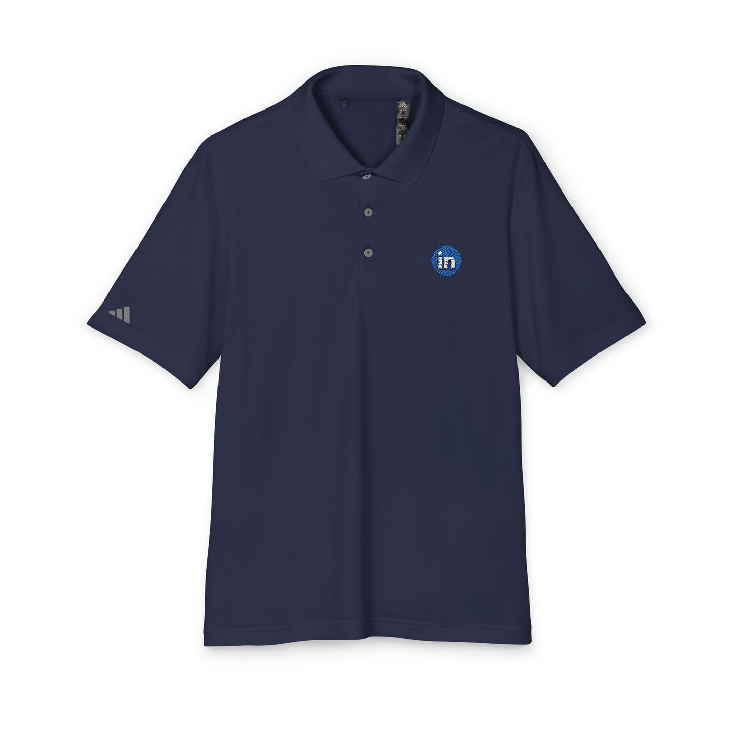 LinkedIn Logo Adidas Performance Polo