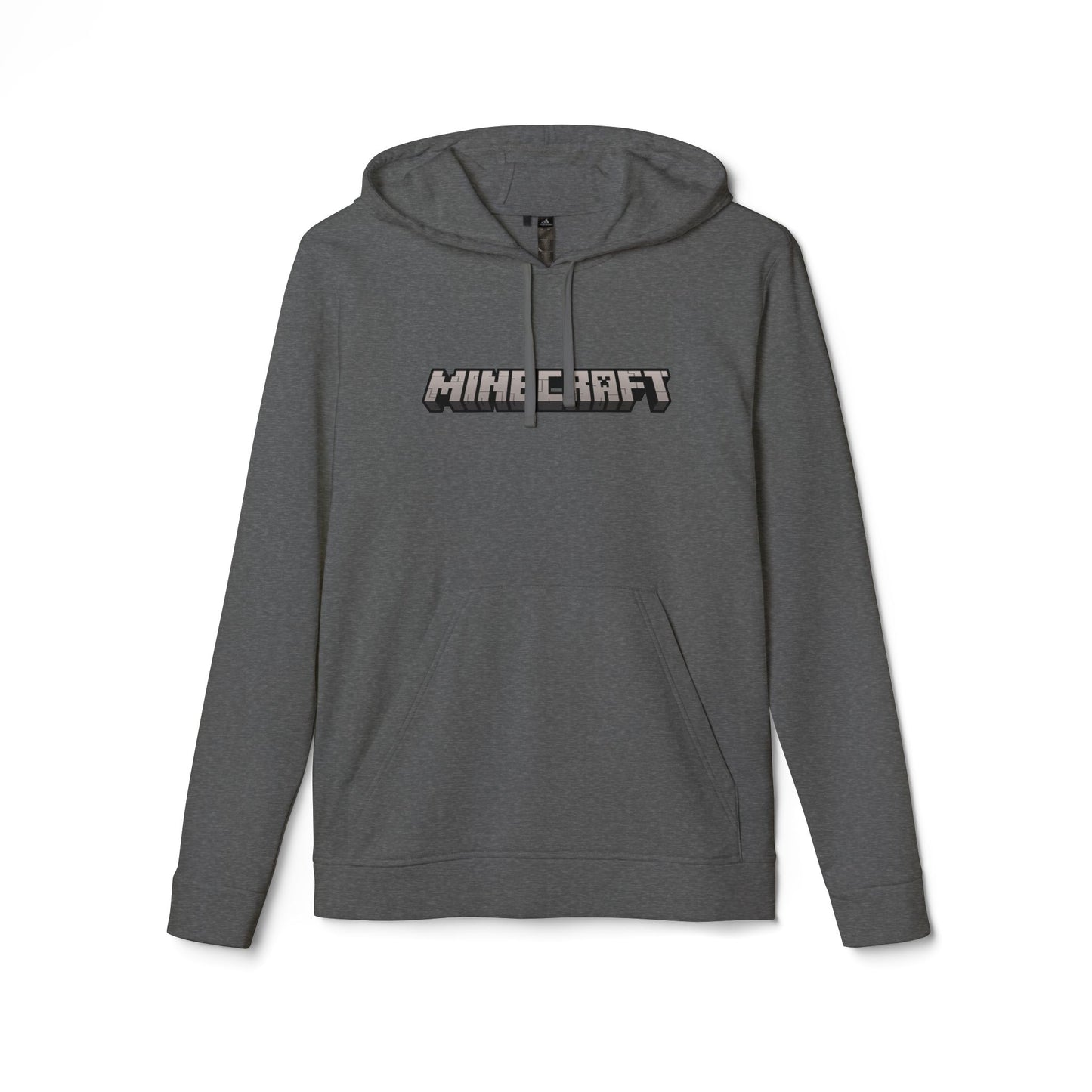 Minecraft Logo Adidas Adult Hoodie