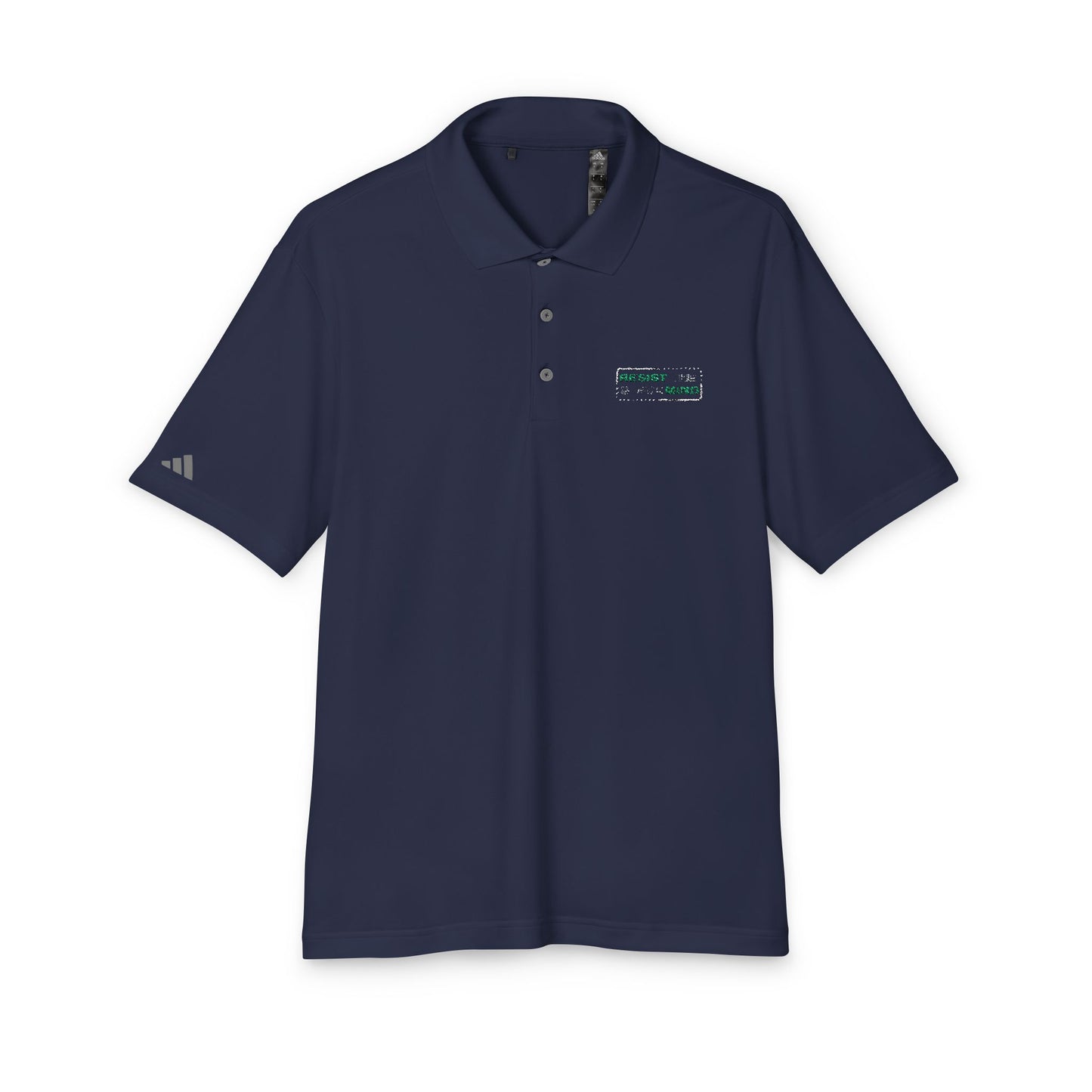 Resist The Slave Mind Adidas Performance Polo