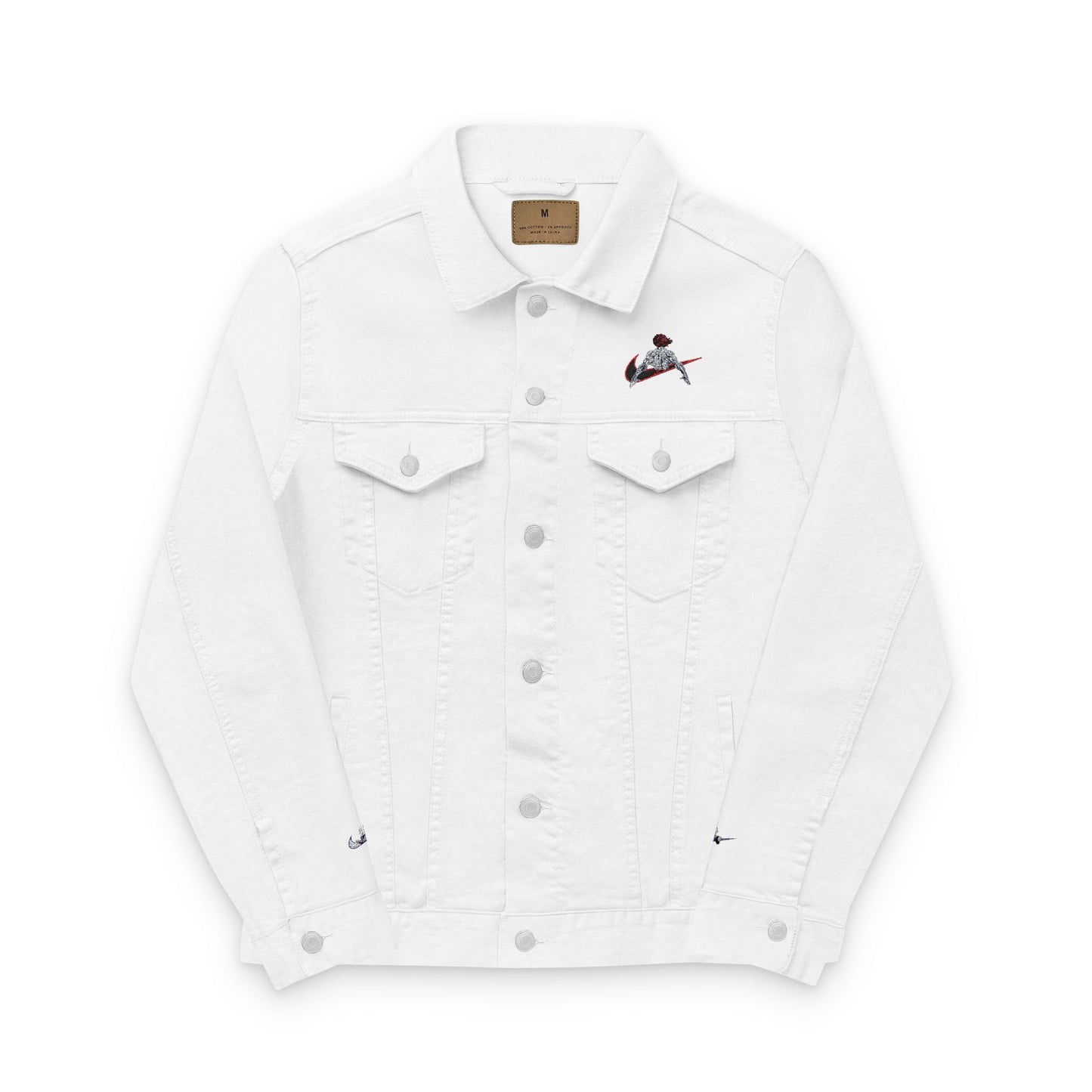 Youjiro Hanma Embroidered Denim Jacket