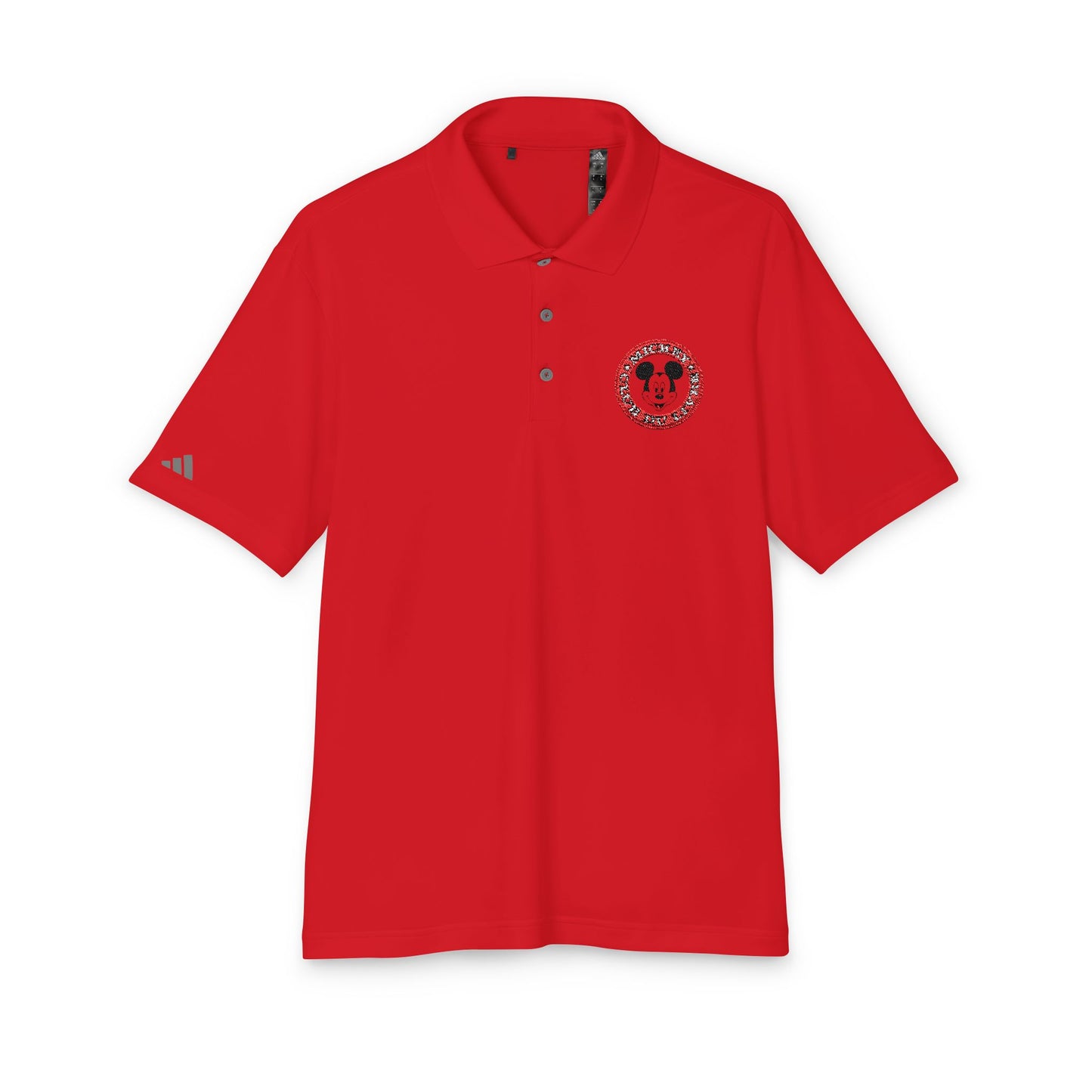 Mickey Club Adidas Embroidered Polo