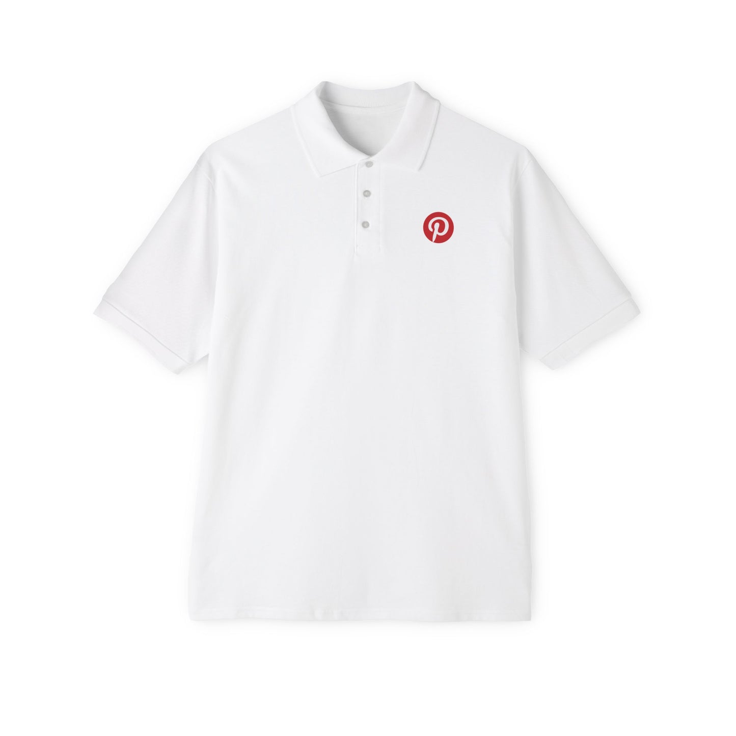 Pinterest Logo Polo Shirt