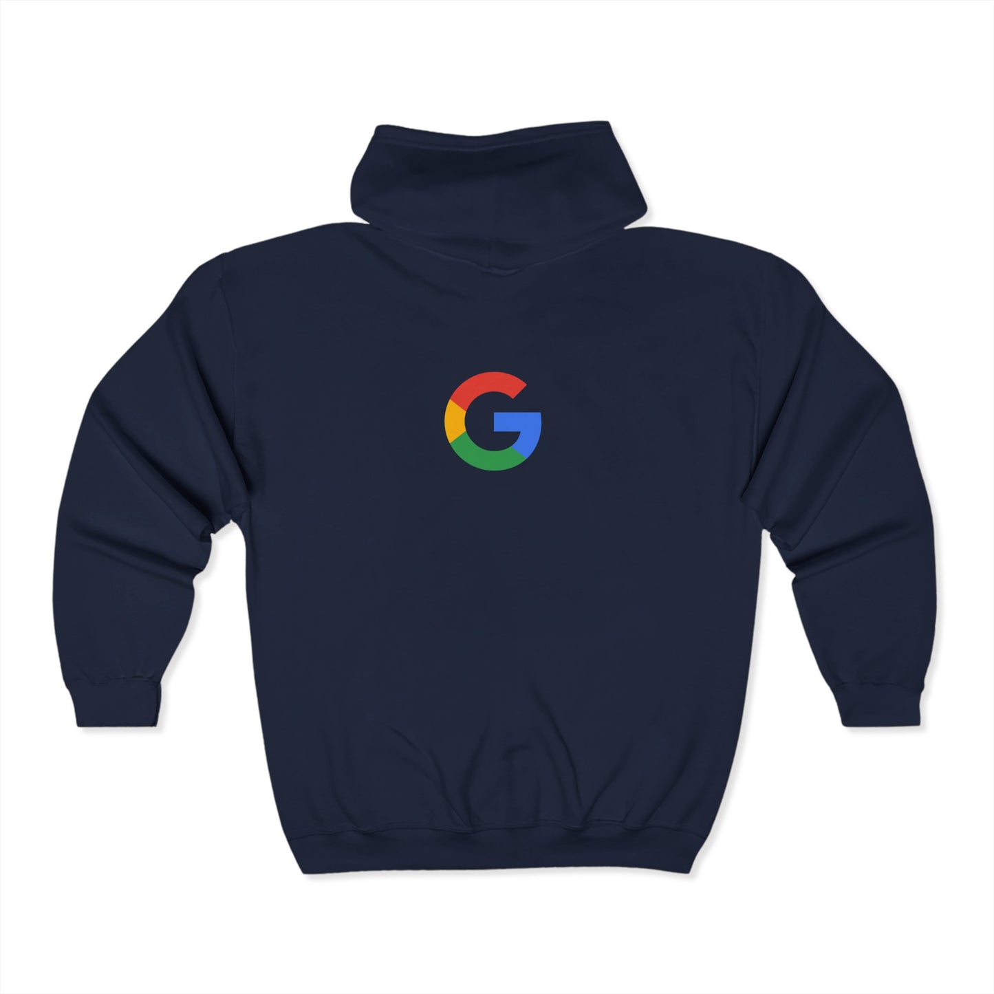 Google Adult Zip-Up Hoodie