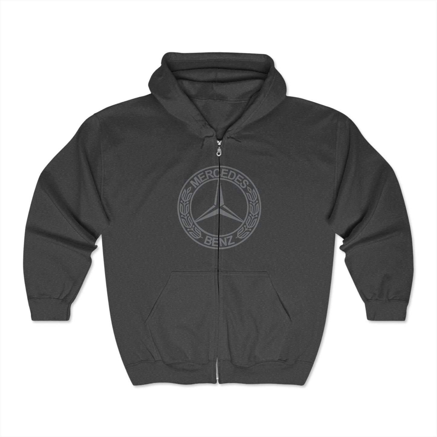 Mercedes Benz Zip-Up Hoodie