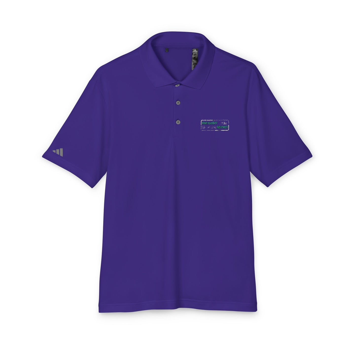 Resist The Slave Mind Adidas Performance Polo