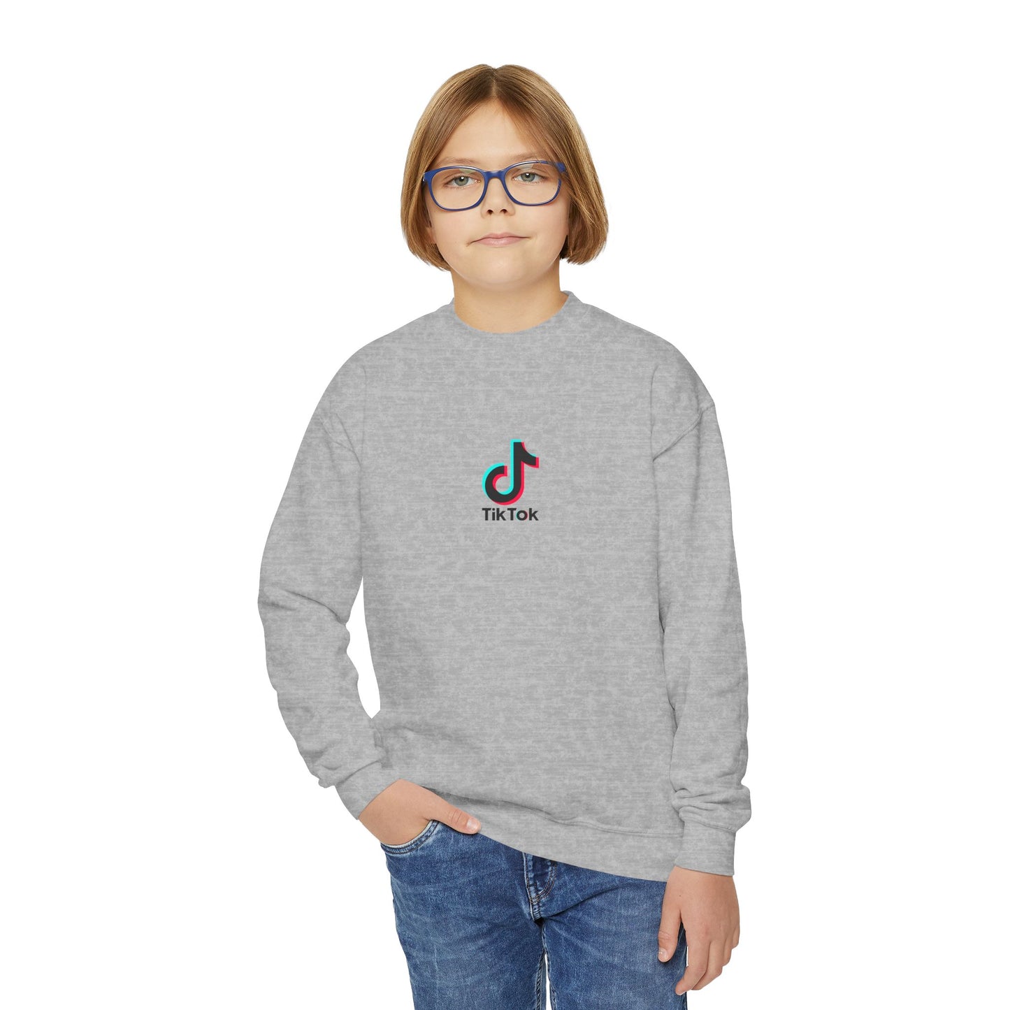 TikTok Logo Youth Sweatshirt