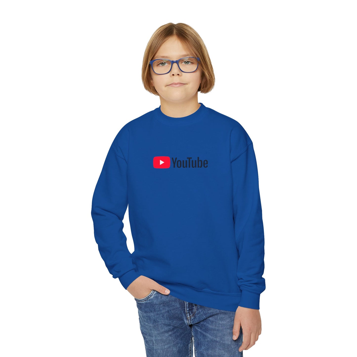 YouTube Logo Youth Sweatshirt