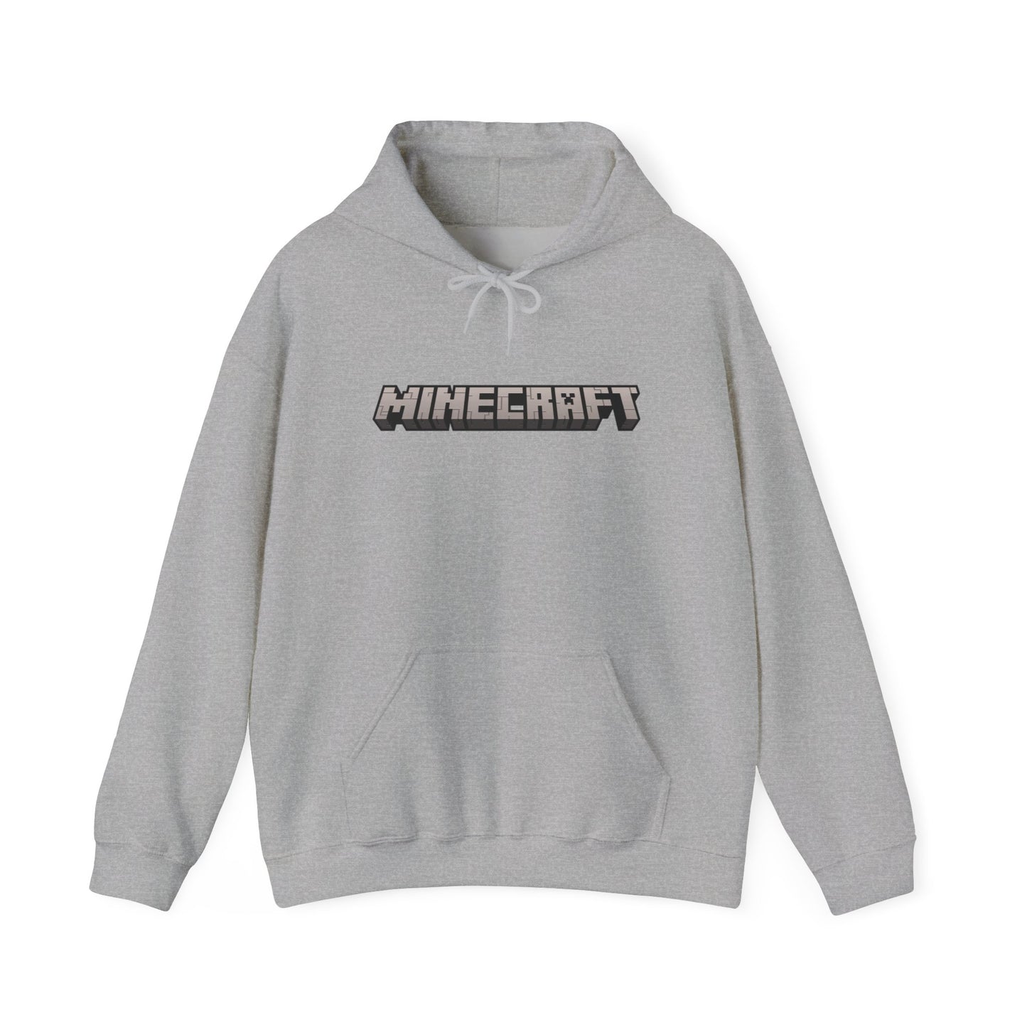 Minecraft Logo Adult Hoodie