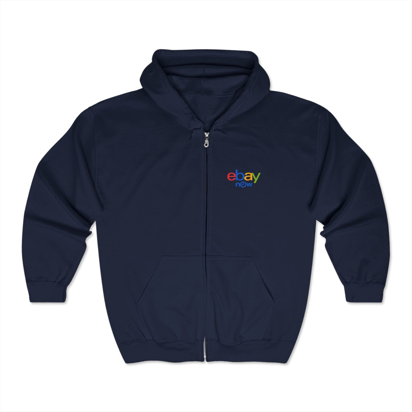 Ebay Now Adult Zip-Up Hoodie
