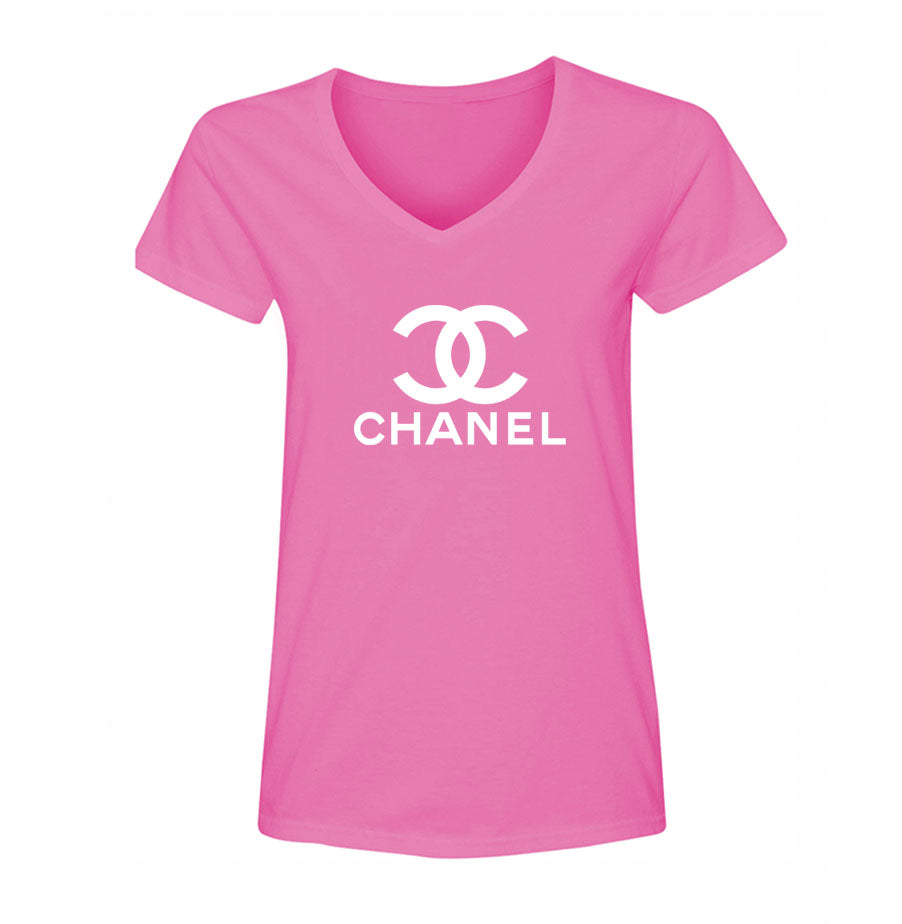 Women's Chanel V Neck T-Shirt
