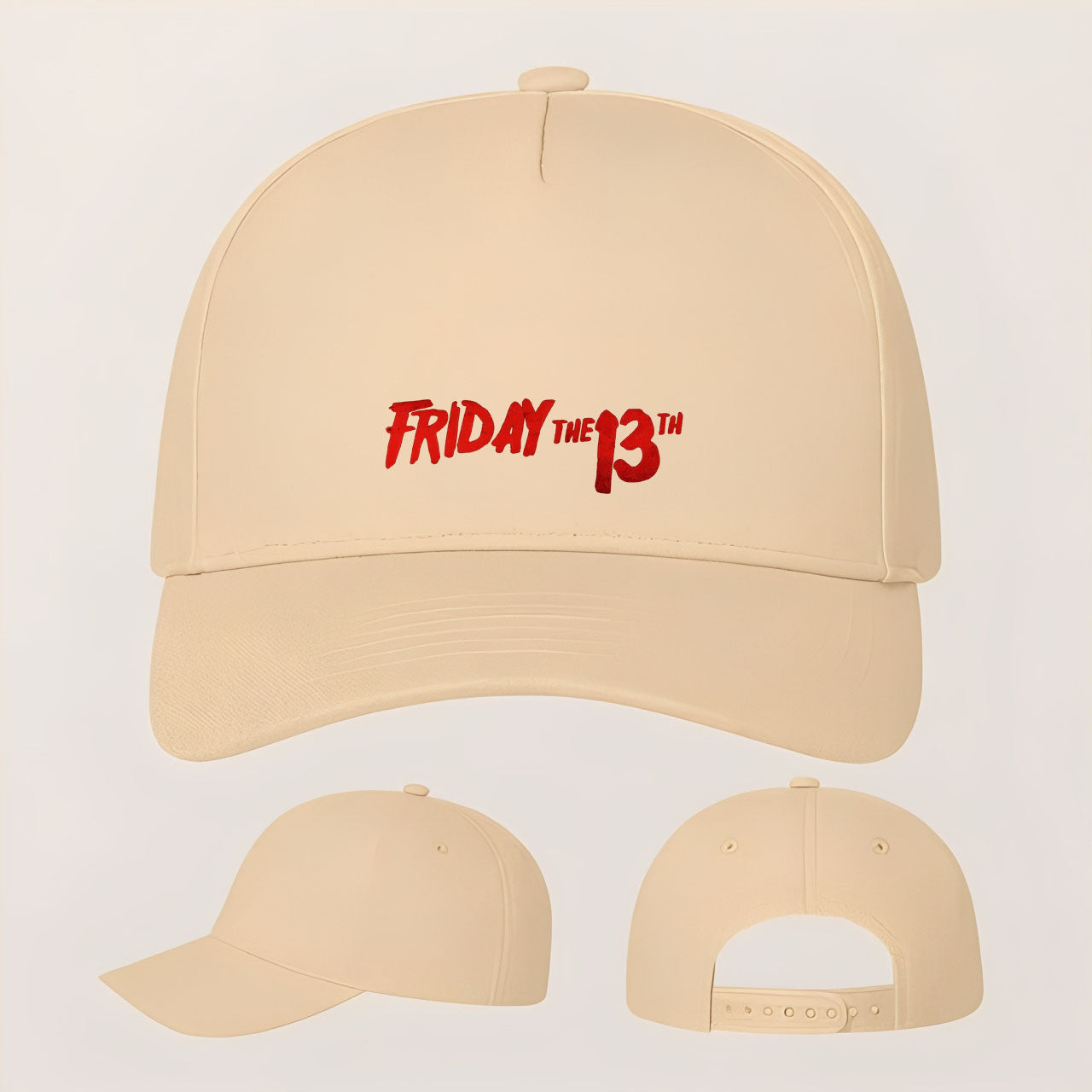 Friday The 13th Five Panel Twill Snapback Cap