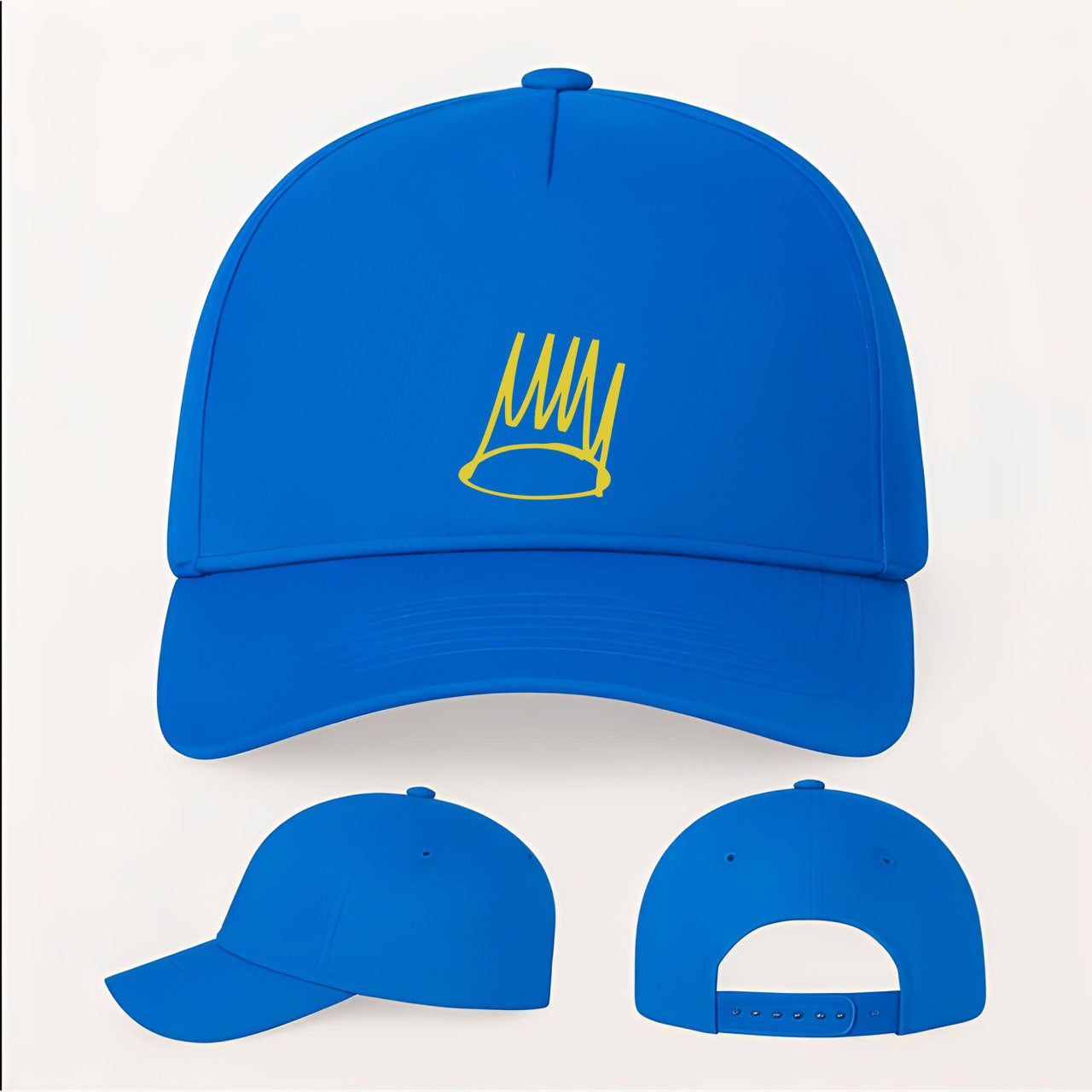 J. Cole Crown Five Panel Twill Snapback Cap