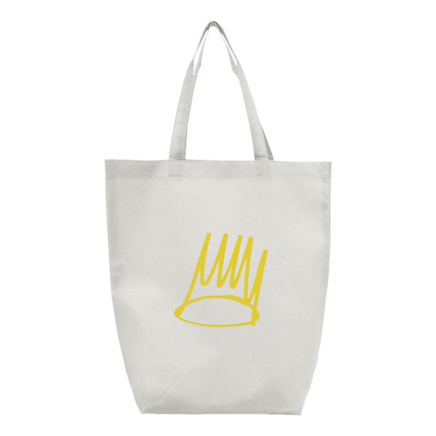 J. Cole Crown Q-Tees - Non-Woven Gusset Bottom Tote - Q1251
