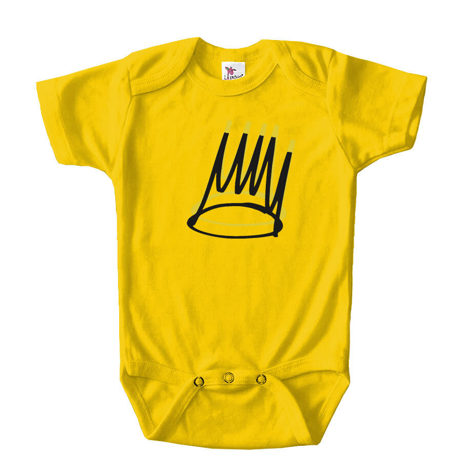 J. Cole Crown Baby Romper Onesie