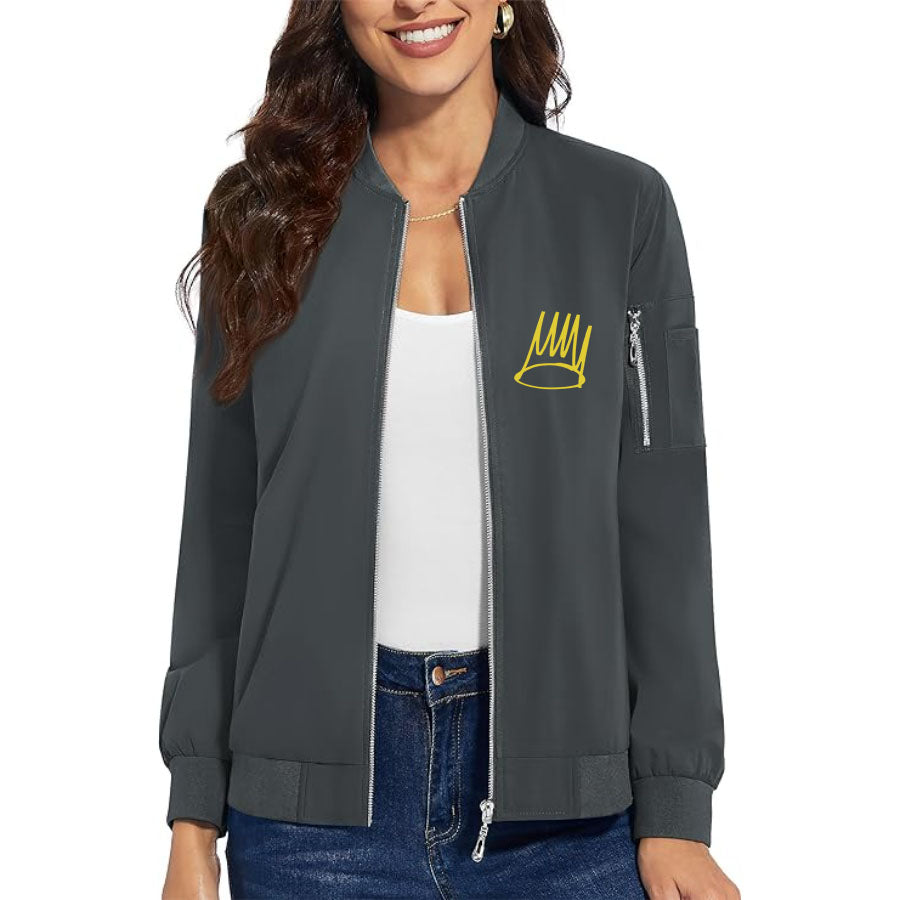 Women's J. Cole Crown Premium Bomber Jacket Outerwear