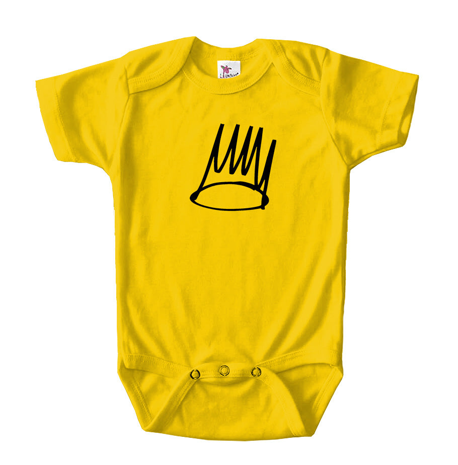 J. Cole Crown Baby Romper Onesie
