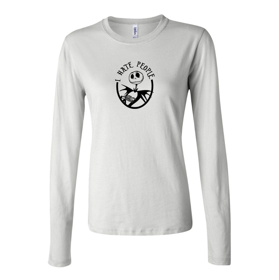 Women's Jack Skellington Long Sleeve T-Shirt