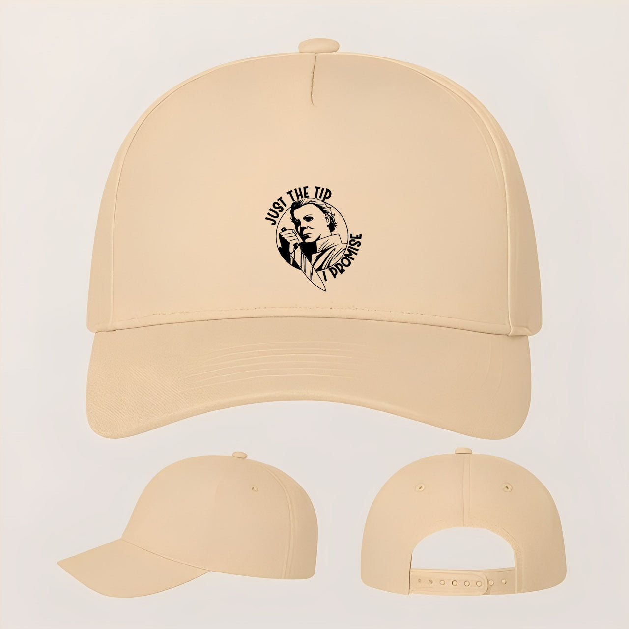 Halloween Michael Myers Five Panel Twill Snapback Cap