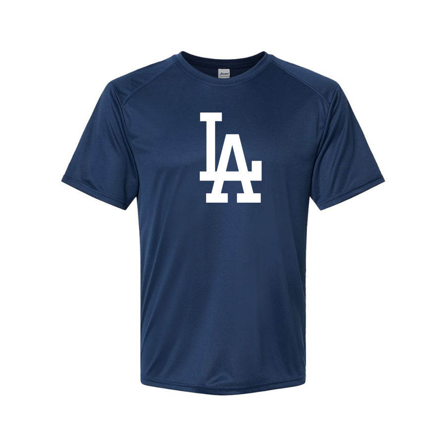 Youth Kids LA Dodgers Polyester T-Shirt