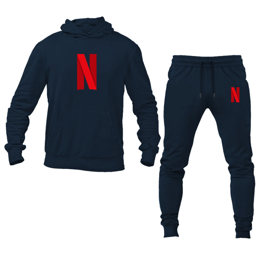Men's Netflix Hoodie Joggers Set