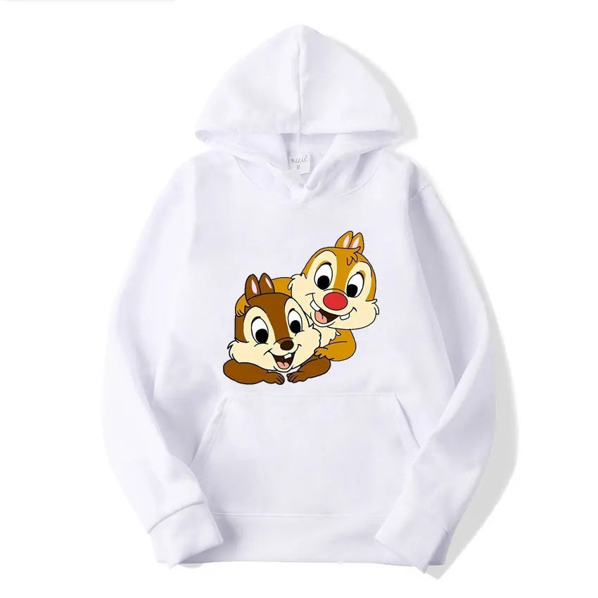 Chip & Dale Cartoon Hoodie