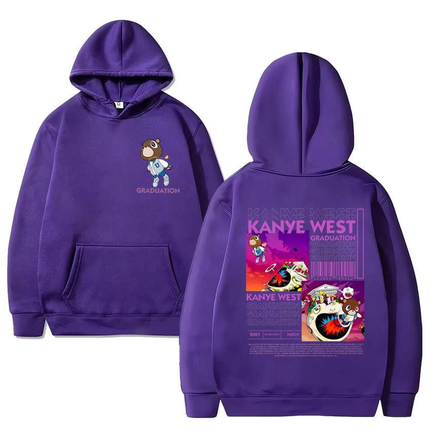 Kanye West Graduation Bear Hoodie