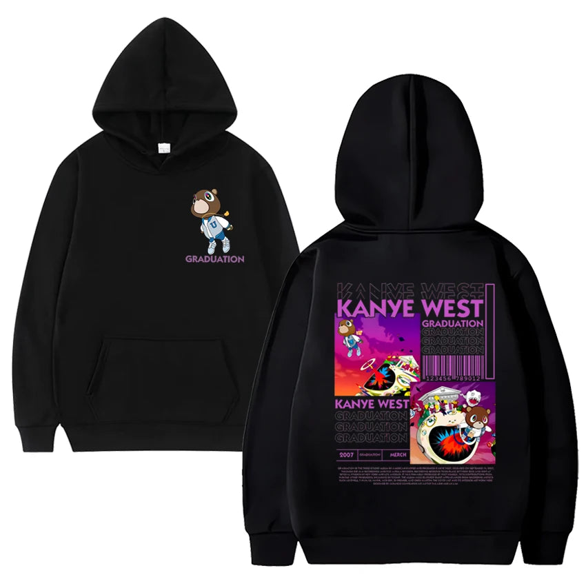 Kanye West Graduation Bear Hoodie
