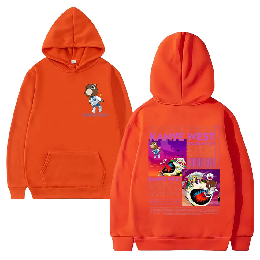 Kanye West Graduation Bear Hoodie